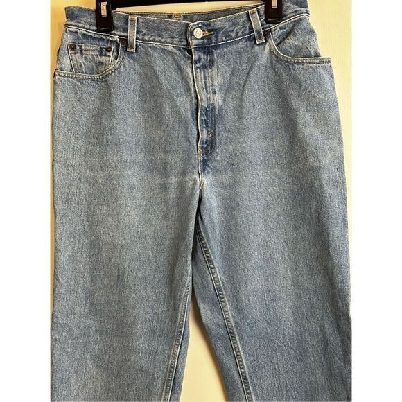 Levi 550 denim blue Jean in size 14 - Picture 2 of 7